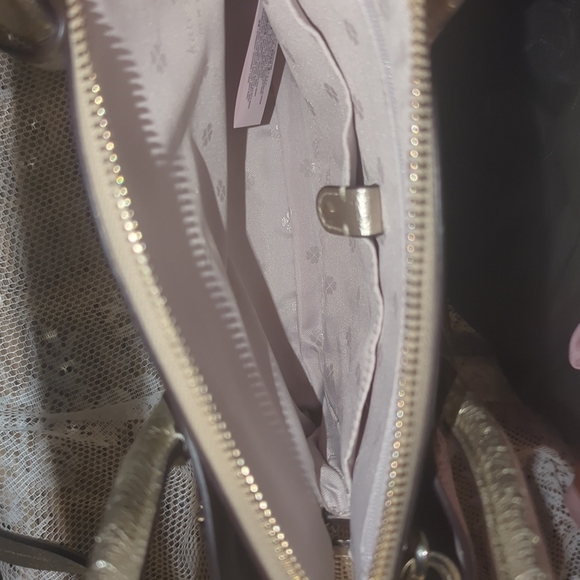 Kate Spade Metallic Gold Tote / Crossbody Bag ✨ - Picture 8 of 8